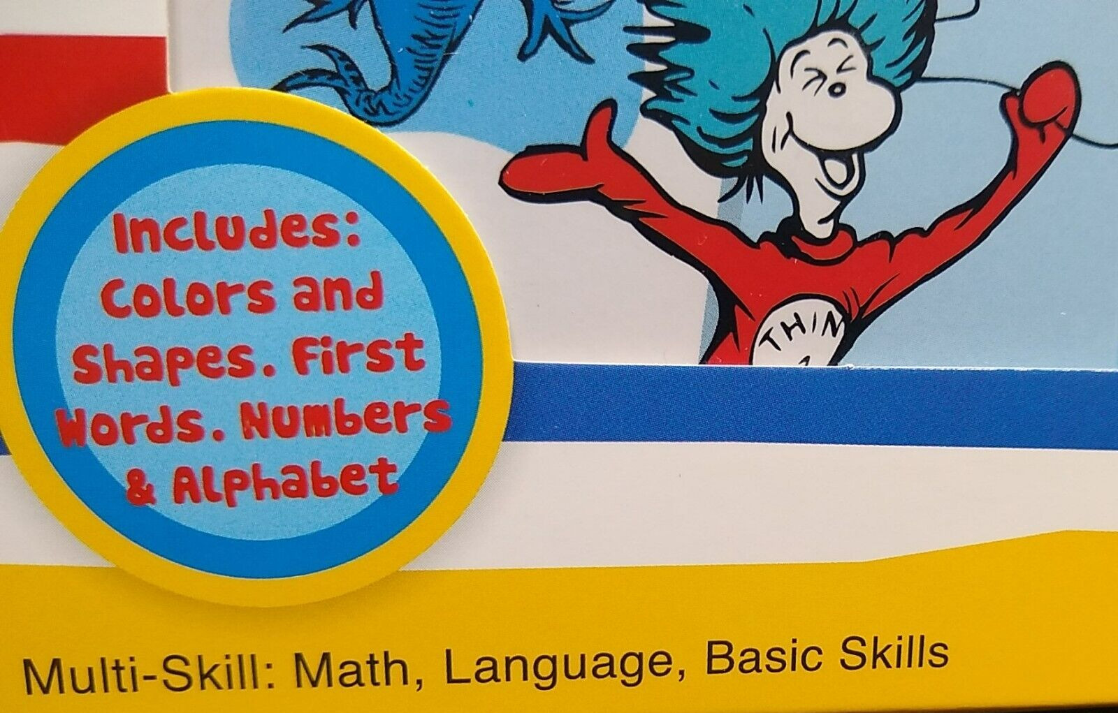 Dr. Seuss Flash Cards 4 Boxes Pre-K 1st Words Alphabet Colors Numbers Shapes New