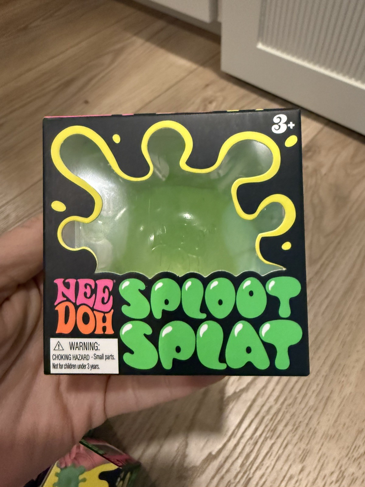 NeeDoh SPLOOT SPLAT, Nee Doh Splatter Fidget, Nee-doh Sploot Splat Squishy green