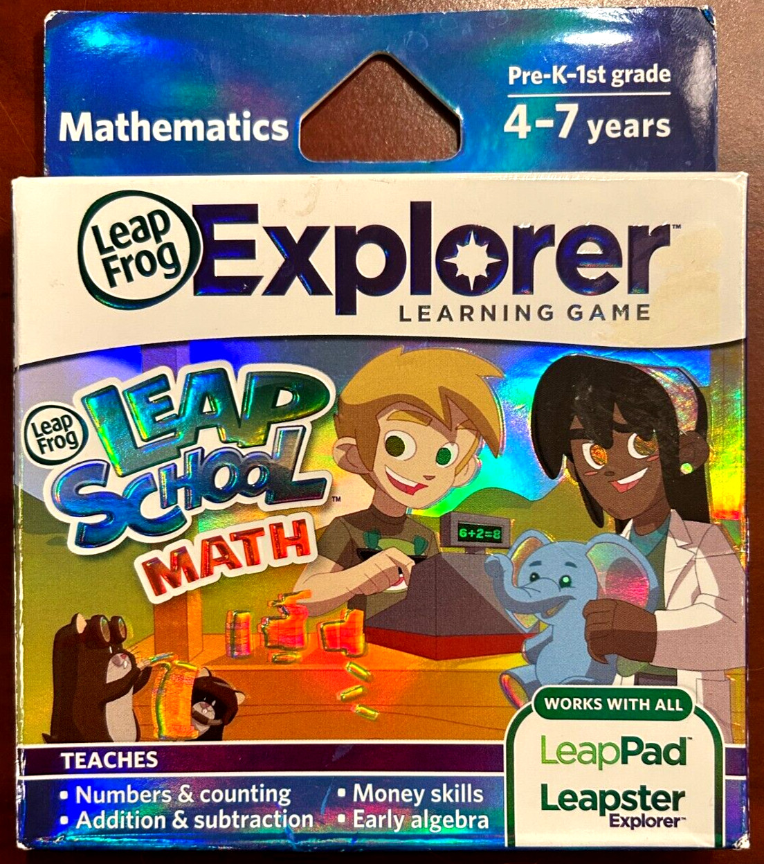 LeapFrog LeapPad Explorer Learning: Leap School – Math, Leap Pad 1 2 3 Expl Ultr