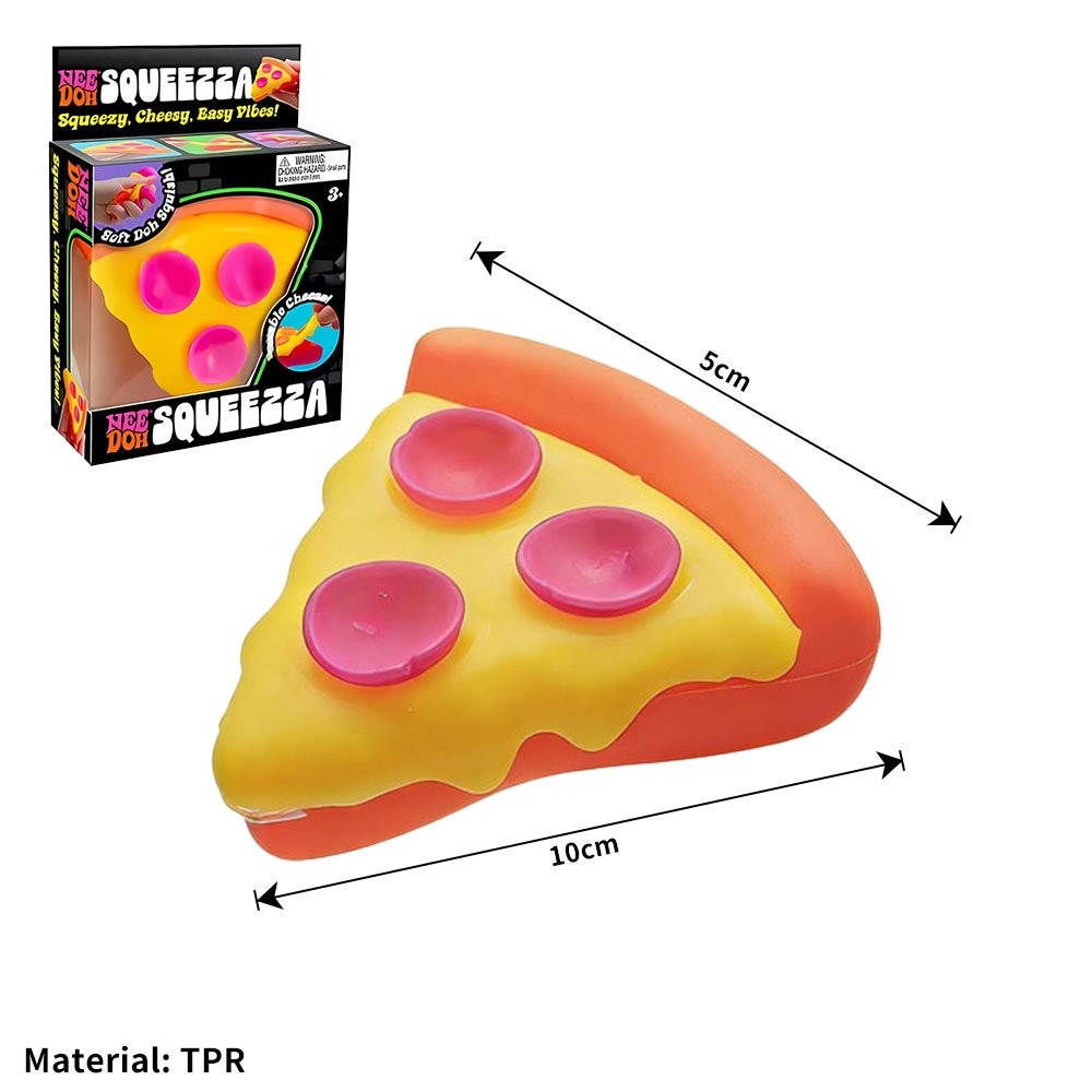 Squeezza Pizza Brand New Rare Stress Toy Fidget Toy pizza JQ
