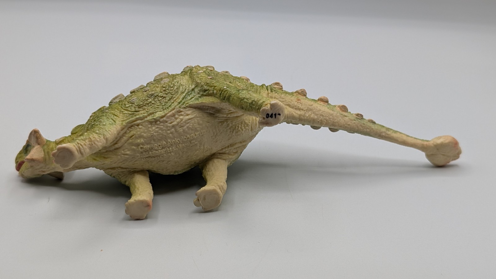 2004 Safari Ltd Ankylosaurus Dinosaur 8″ Figurine Carnegie Prehistoric