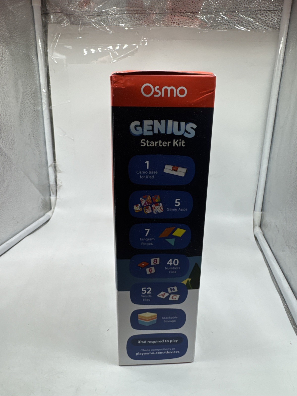 NEW SEALED Osmo -Genius Starter Kit for iPad – 5 Learning Games Ages 6-10