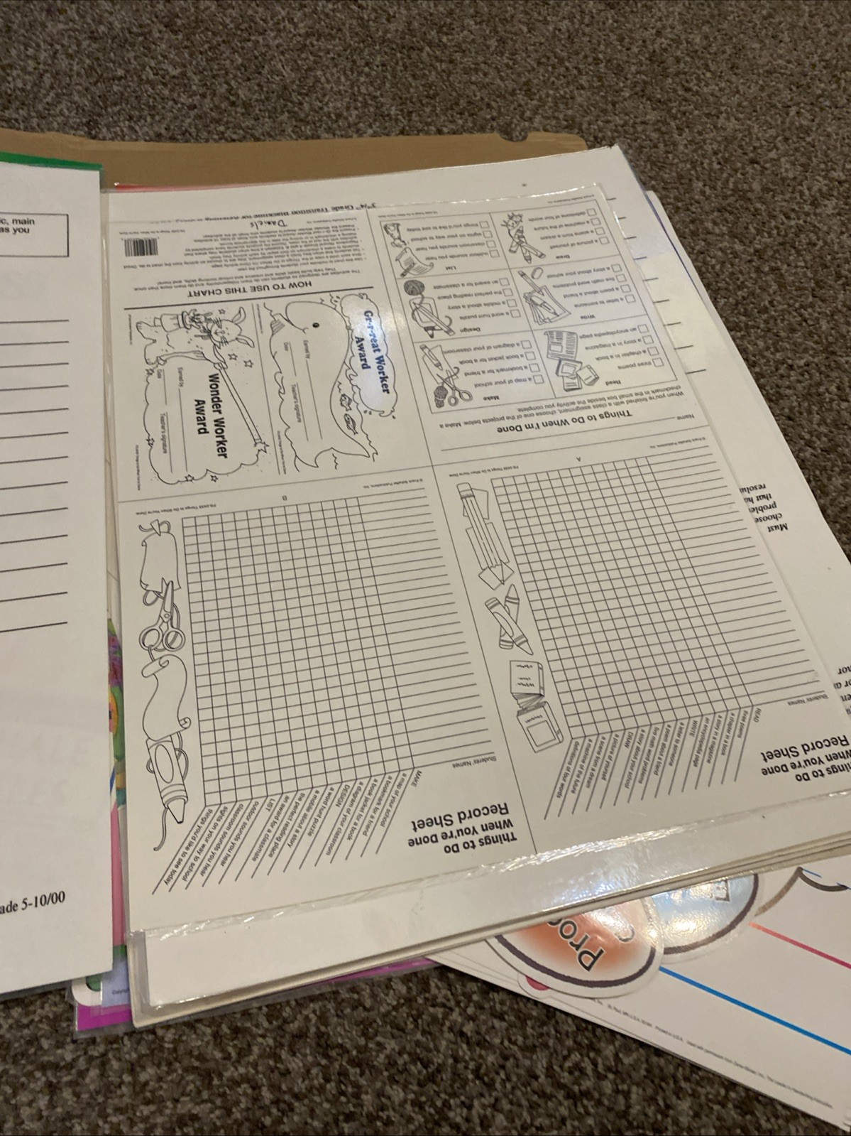 MEGA Language Arts Classroom Poster Lot ~100 Pieces Writing, Grammar, Reading