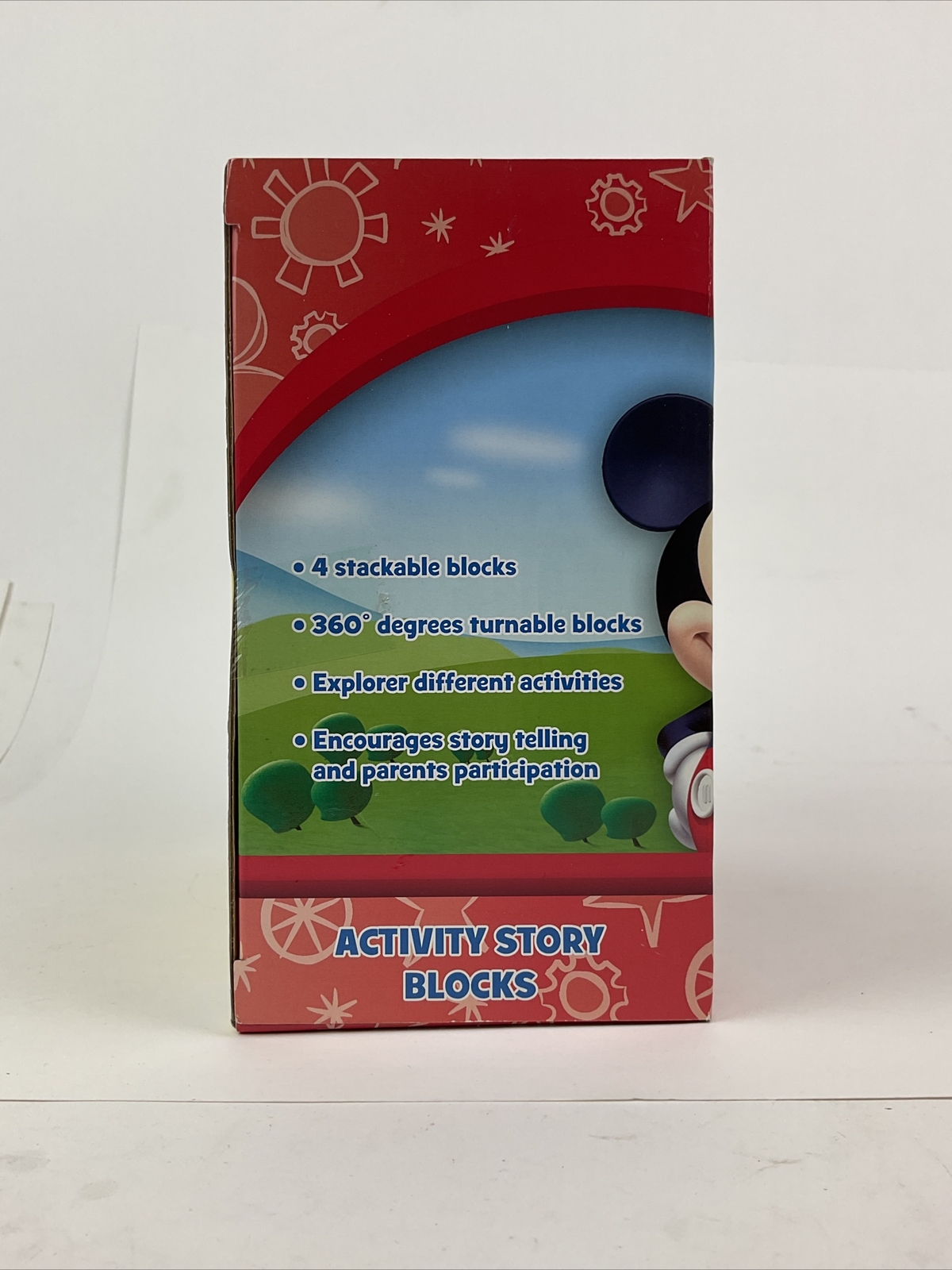 Mickey Mouse Clubhouse Activity Story Blocks 4 Blocks 6 Slides Ages 12m+ New