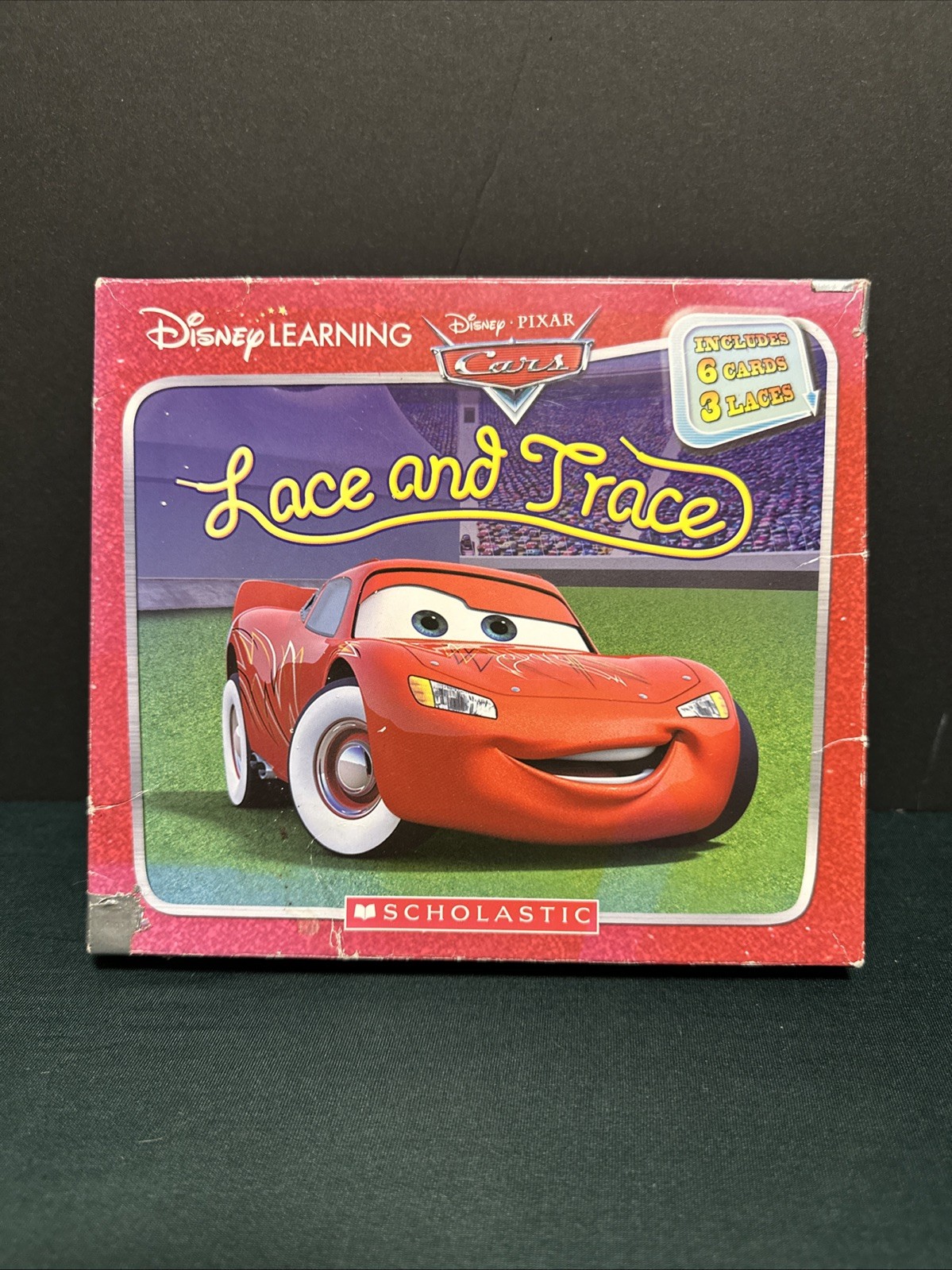 Disney Learning Pixar CARS – Lace And Learn Kid Activity Game “READ”