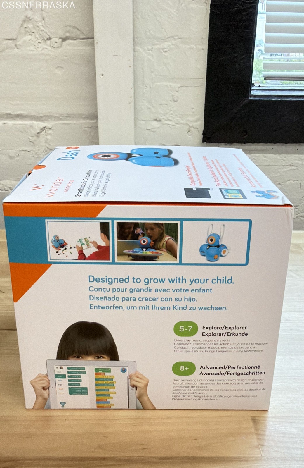 Wonder Workshop Dash Coding Robot Programmable STEM Education Toy New DA01