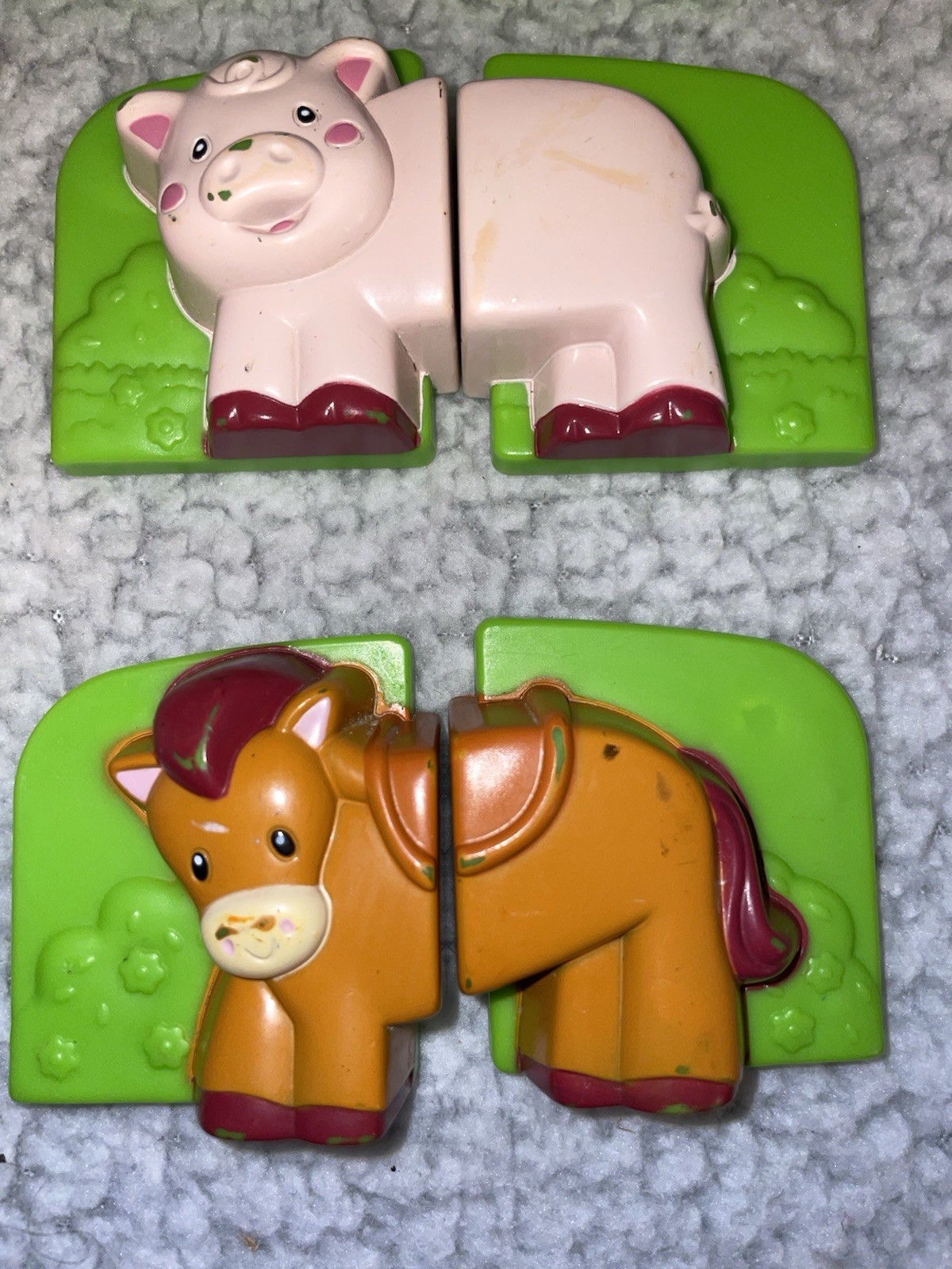 LeapFrog Fridge Farm Magnetic Matching Animal Barn Set Tested And Working