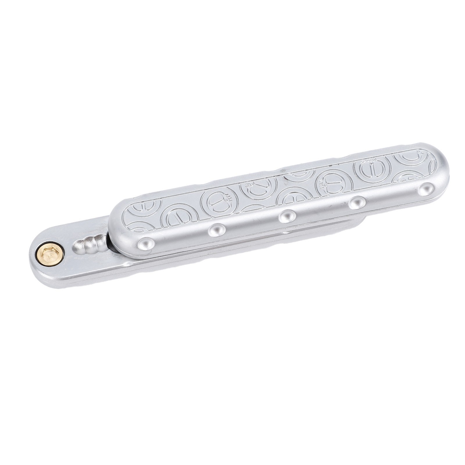 Metal Rotation Push Pull Toy Zinc Alloy Crisp Metallic Sound Letter Engraving
