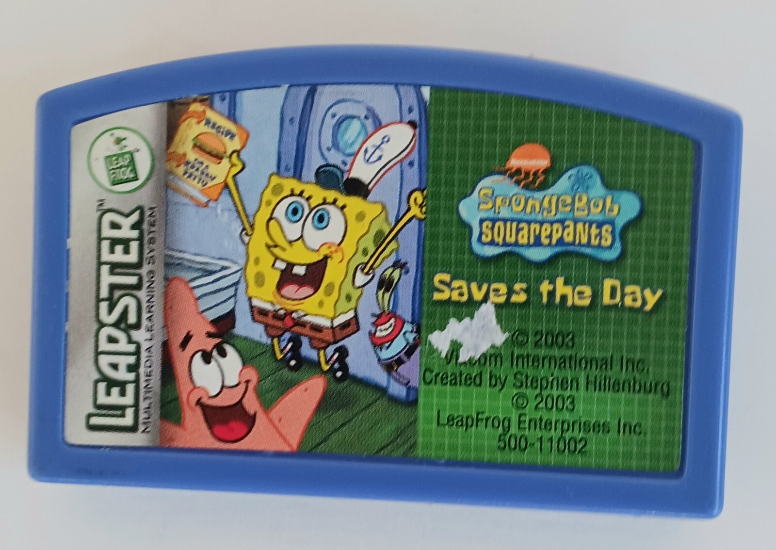 Leapster LeapFrog Learning Games Spongebob Squarepants Saves the Day Cartridge
