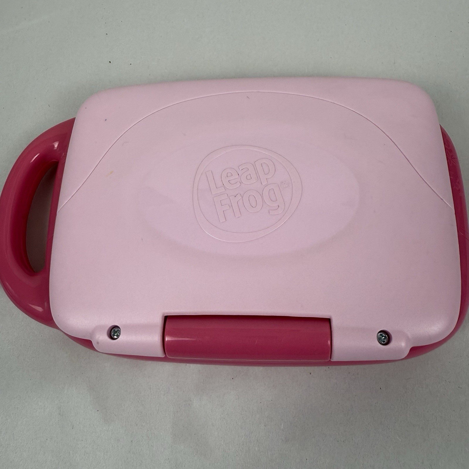 LeapFrog My Own Leaptop Laptop Computer Item #19167 Pink In Working Order!