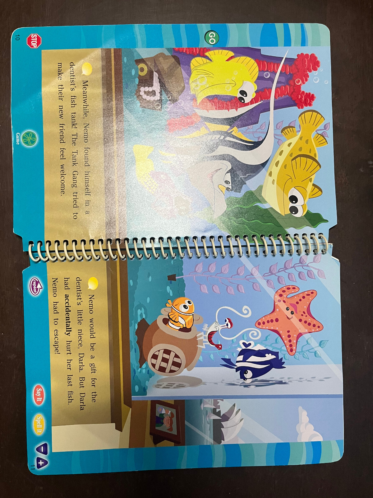 LeapFrog LeapPad Book & Cartridge: Reading – Finding Nemo