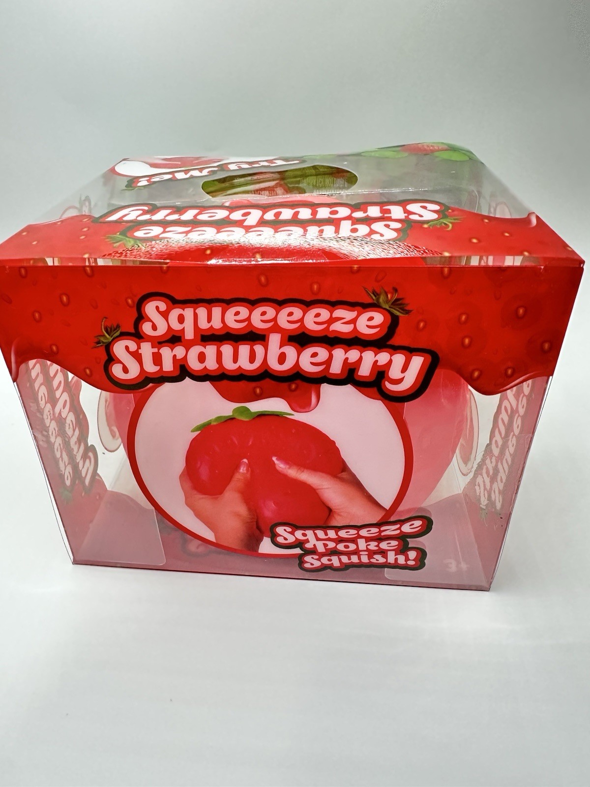 SQUISHY Jumbo Squeezy Strawberry Toy Stress Relief Sunny Days