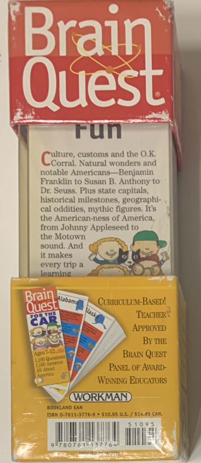 Brain Quest for the Car (Ages 7-12) Revised 3rd Edition