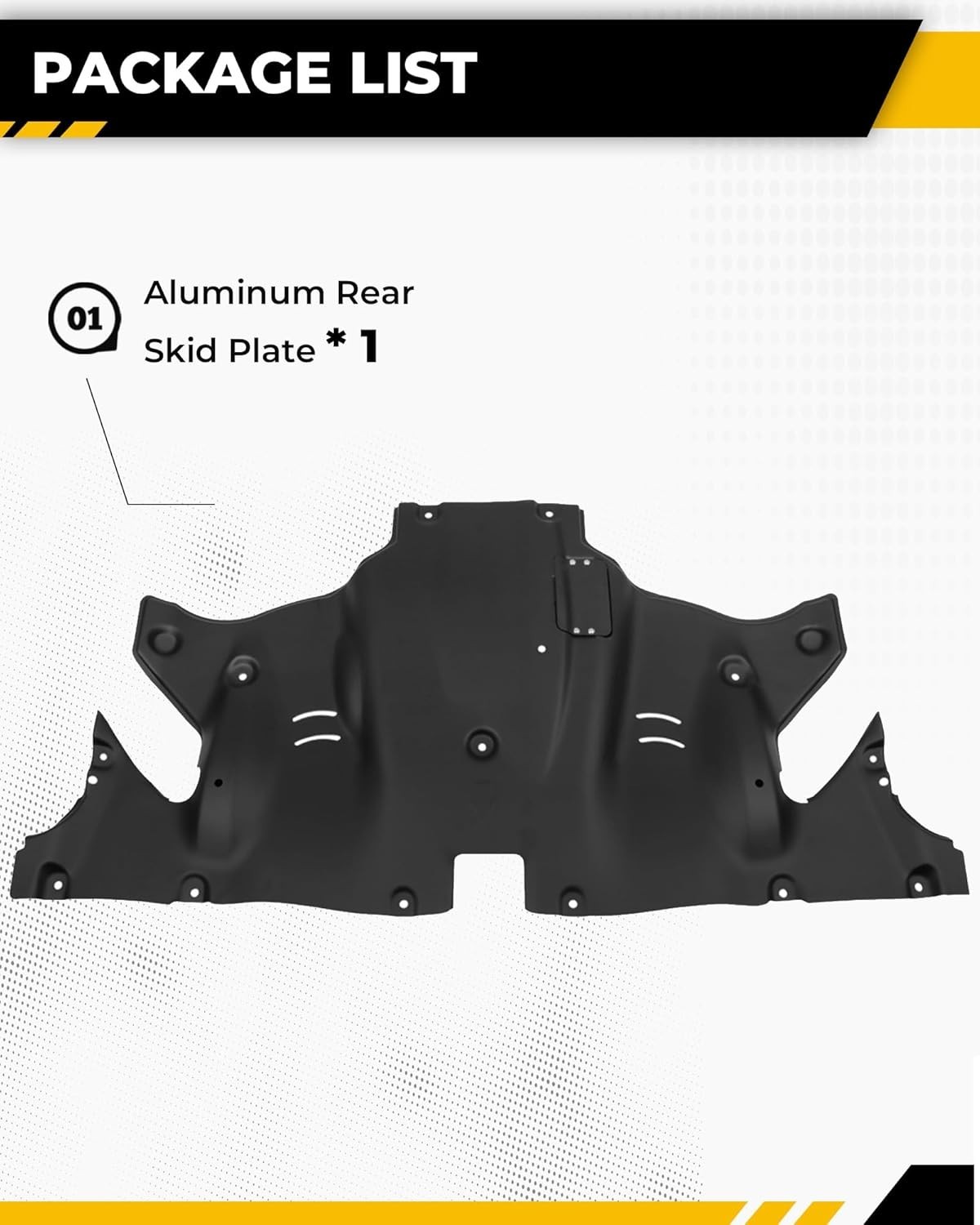 NEW Rear Skid Plate Fits for Tesla Model 3 2017-2024 Tesla Model Y 2020-2024