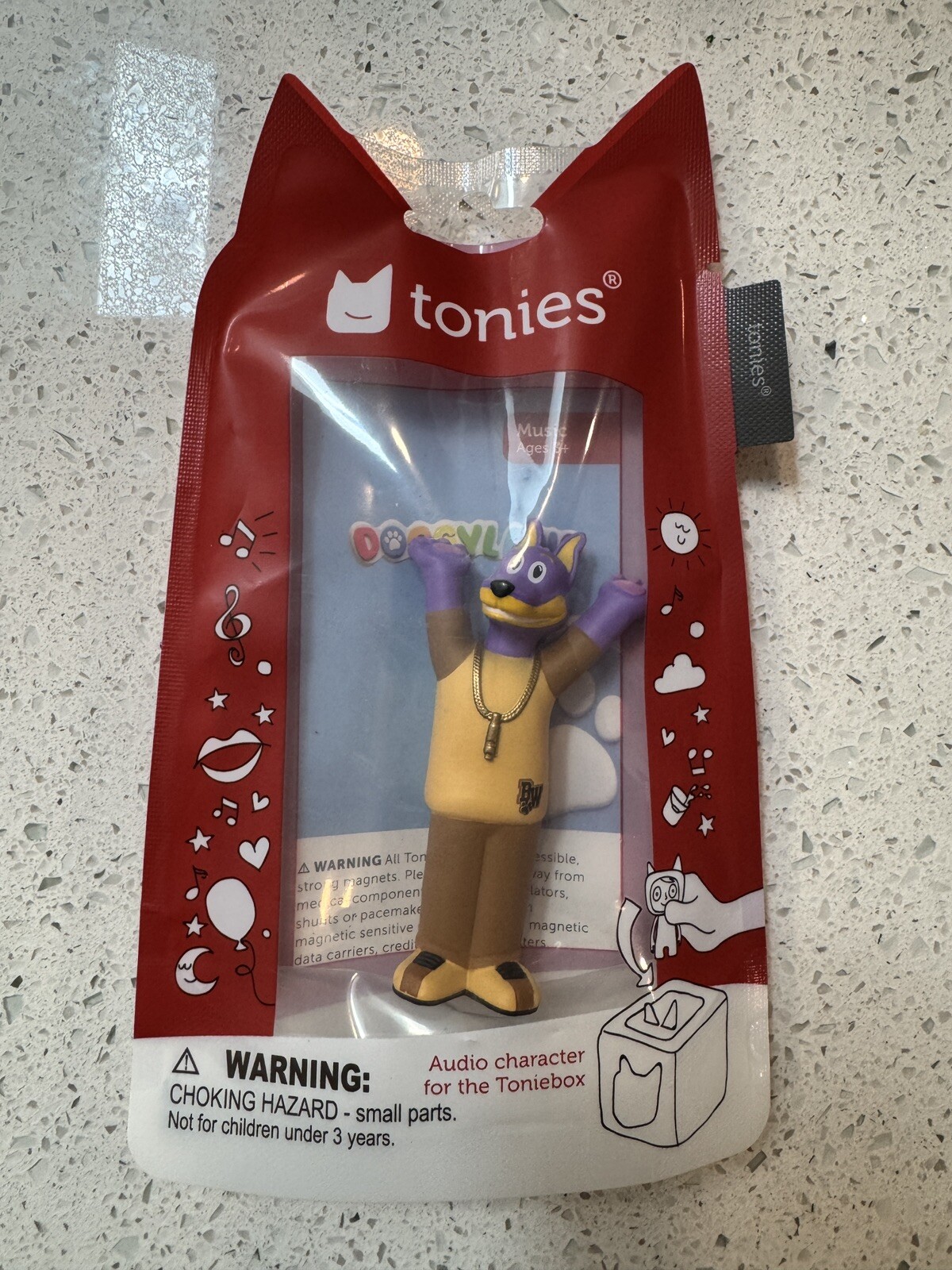 Tonies Bow Wizzle Audio Play Character from Doggyland – Brand New, Sealed