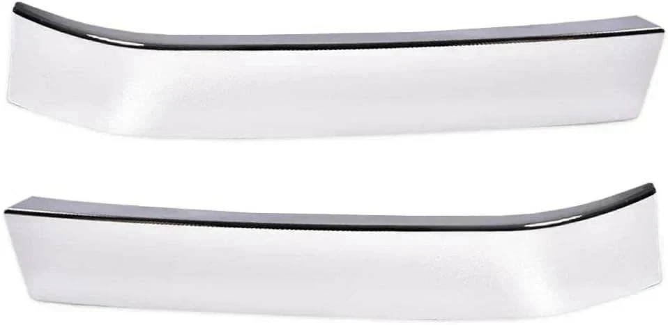 03-07 Chevy Silverado 1500 2500 3500 Grille Trim Set Left Right Pair White