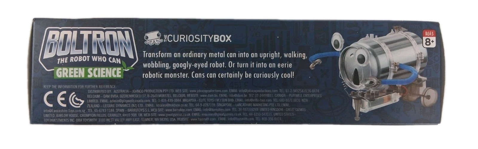 4M KidzRobotix Tin Can Robot kit allows you to transform a Can Into A Robot