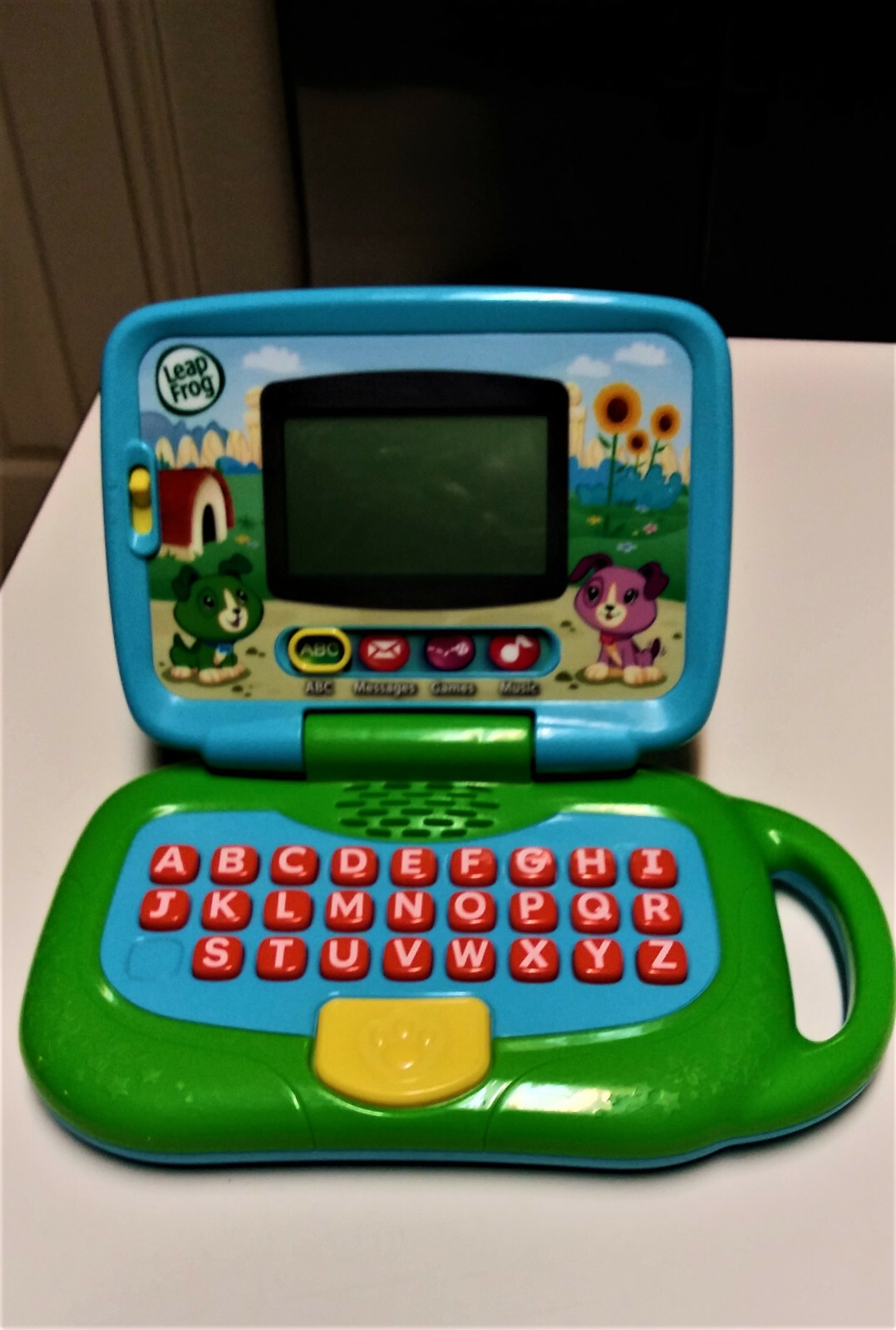 LeapFrog My Own Leaptop Laptop Toy Green Educational Computer Learning Games