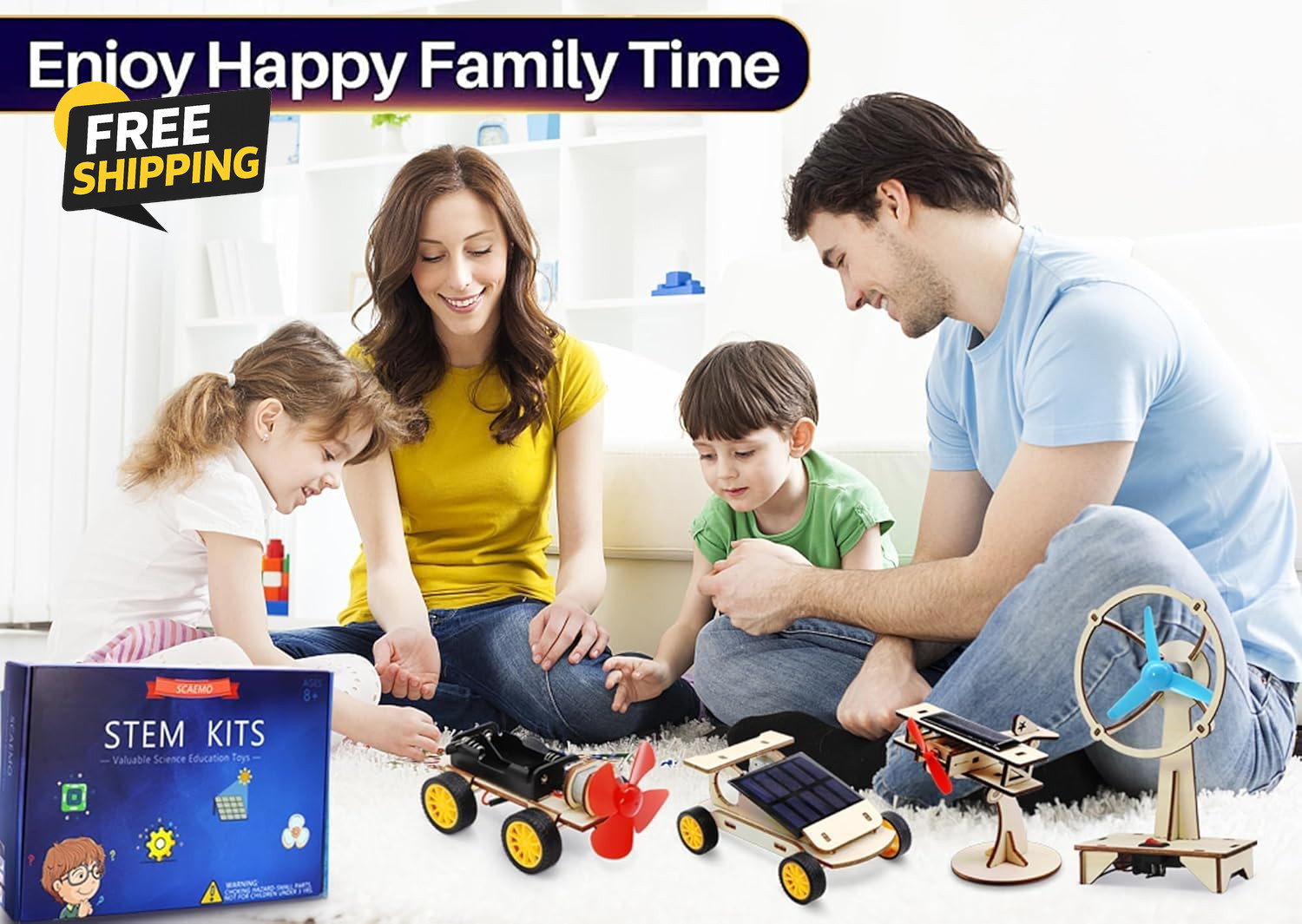STEM Kits for Kids Ages 8-10-12-14, Stem Toys for Boys Age 8-12 Science Projects