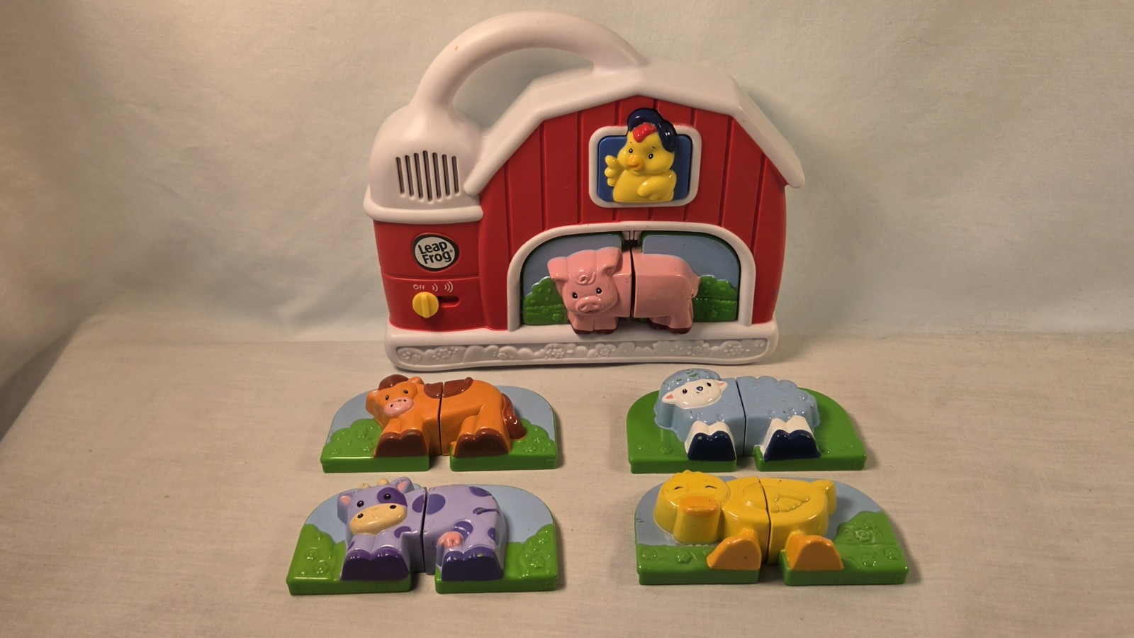 Leapfrog Fridge Farm Magnetic Animal Matching Set