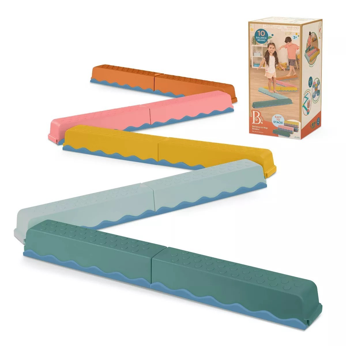 B. toys Balance & Hop Beams Balance & Build Add-on Set
