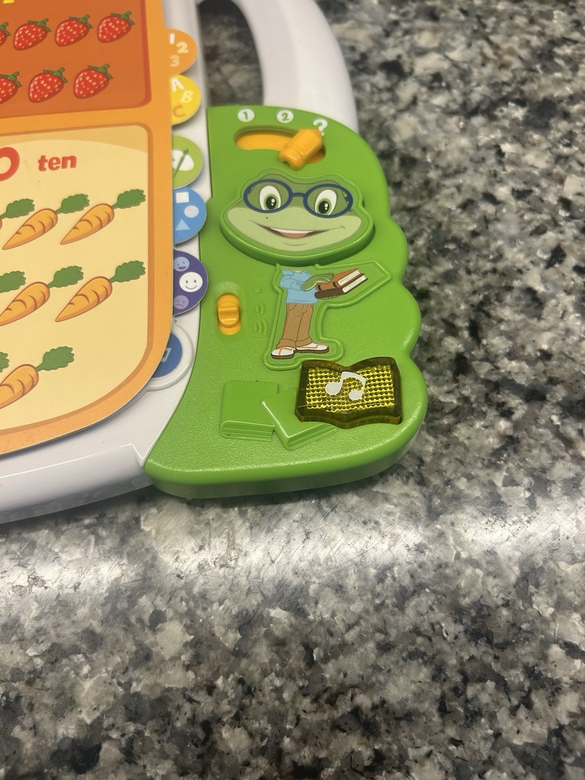 LeapFrog Tad Get Ready for School Book Reading Learning Interactive Tested/Works