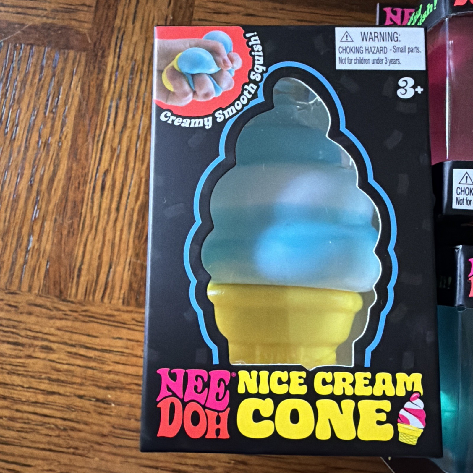 4x NEEDOH Nice Cube Pink & Blue, Blue Nice Cream Cone Plus A Blue Color Change