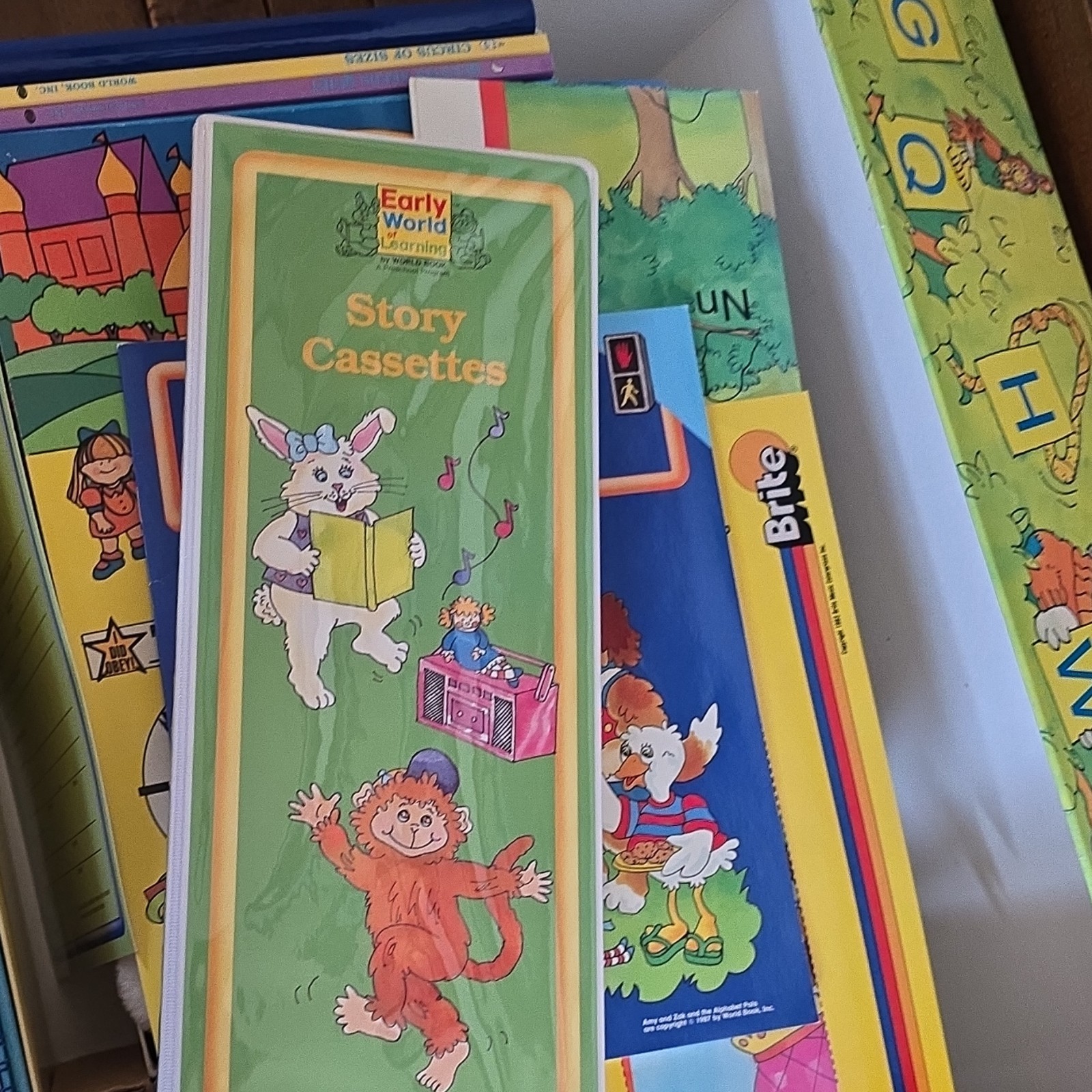 World Book Alphabet Pals Preschool Reading & Writing Set 1987 Ages 3-7 complete