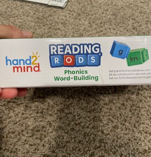 hand2mind Reading Rods Phonics Word-Building & Prefixes/ Suffixes, NEW, hands on