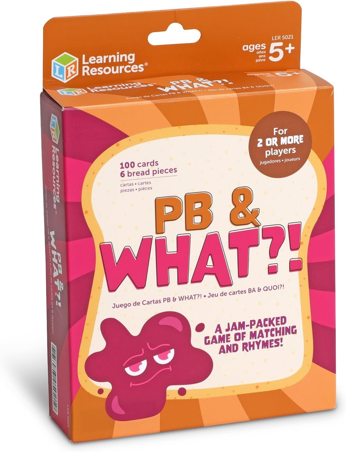Learning Resources PB What Rhyming Game Literacy Phonics