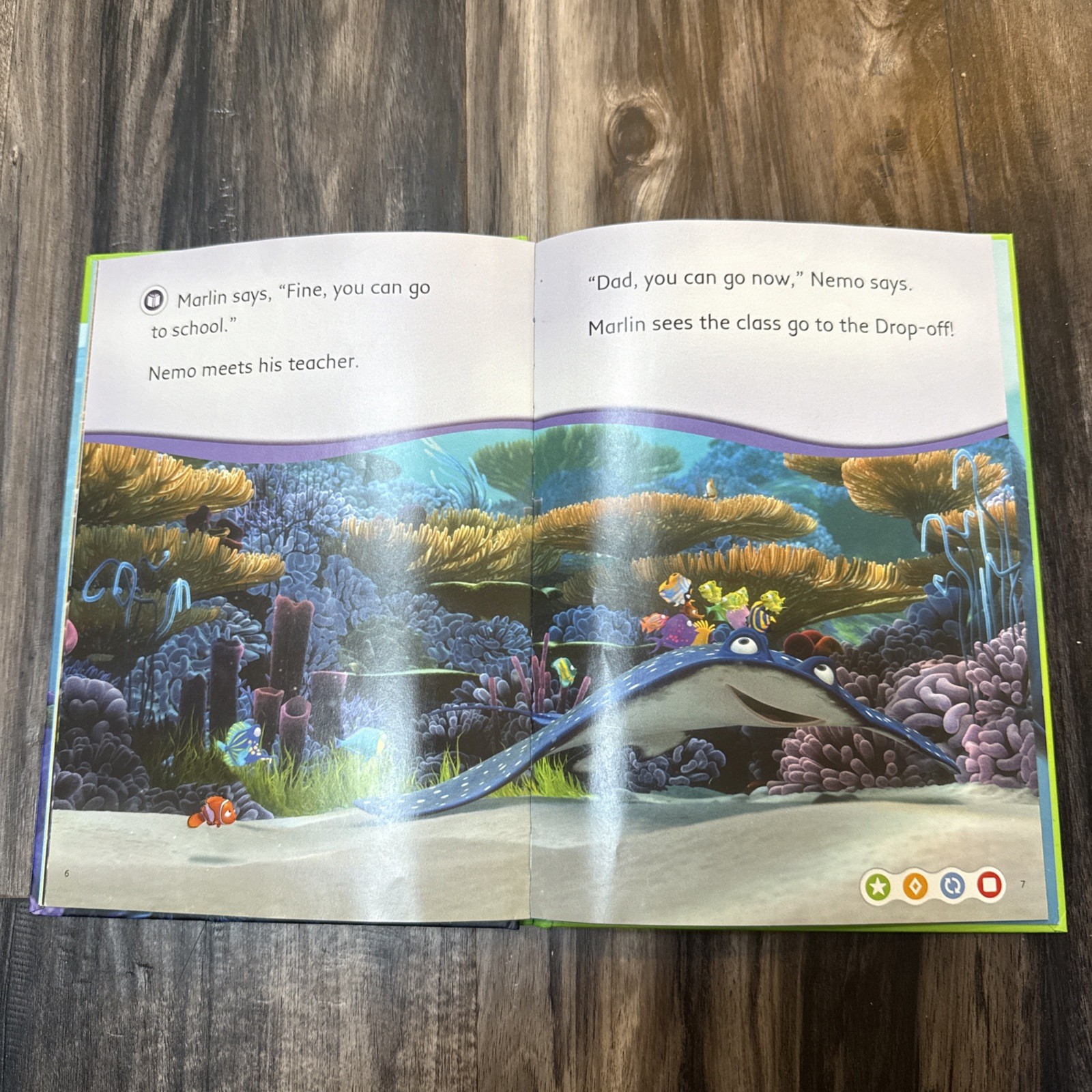 LeapFrog Tag Pen LeapReader book — Disney Pixar’s FINDING NEMO: LOST AND FOUND
