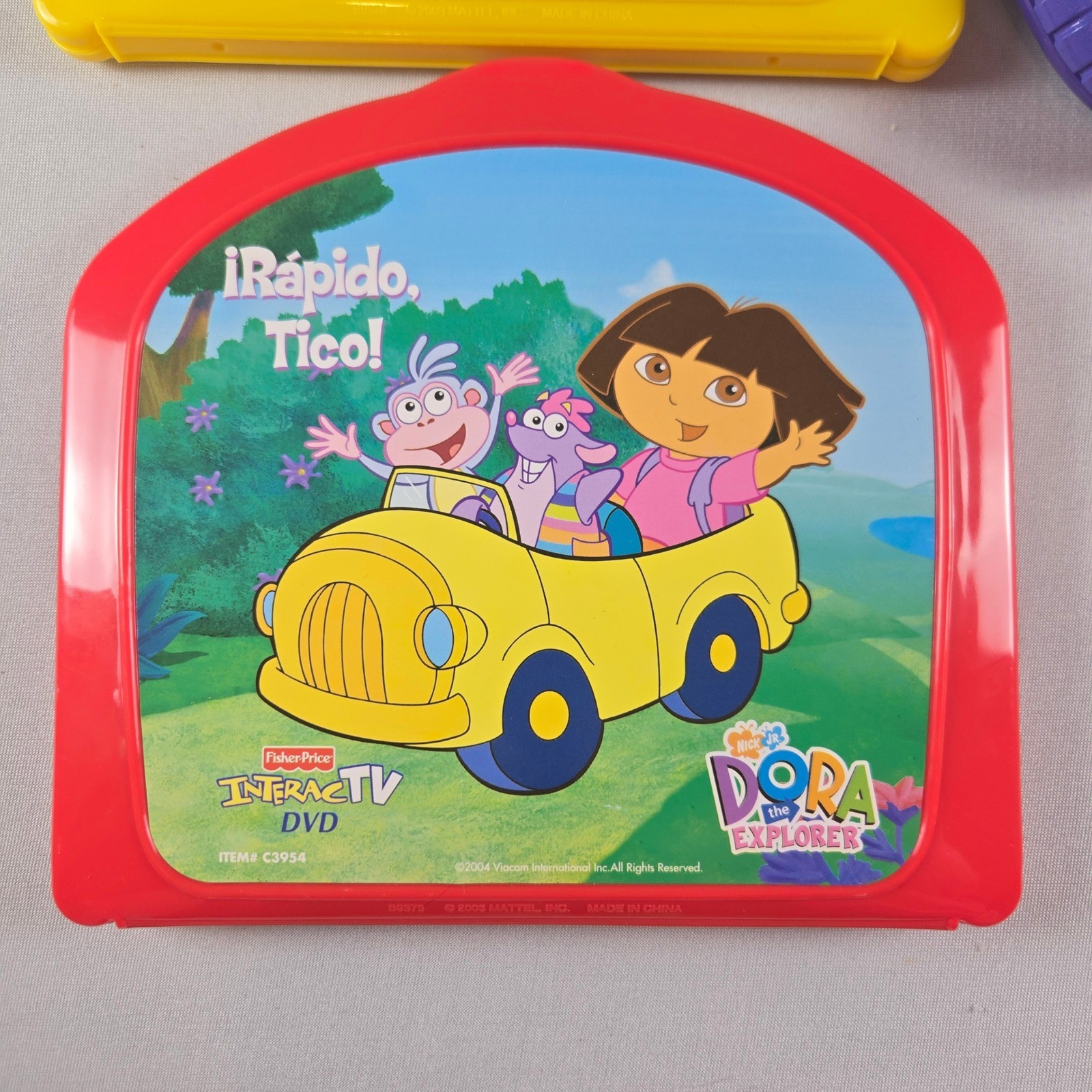 Fisher Price InteracTV Learning System Bundle 6 Games Blue’s Clues Dora Barney
