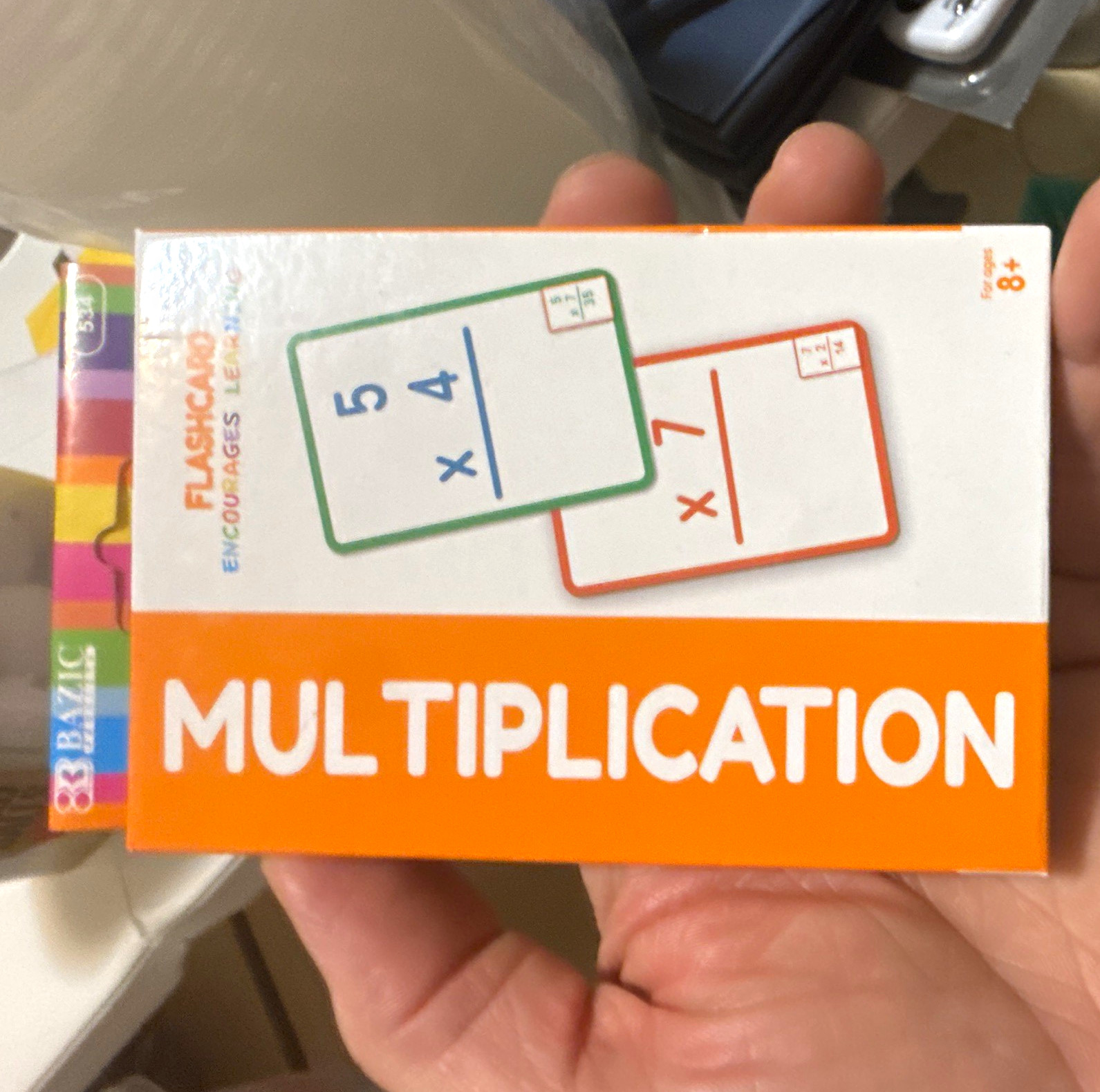 BAZIC Multiplication Flashcards Set Lot of 20 packages