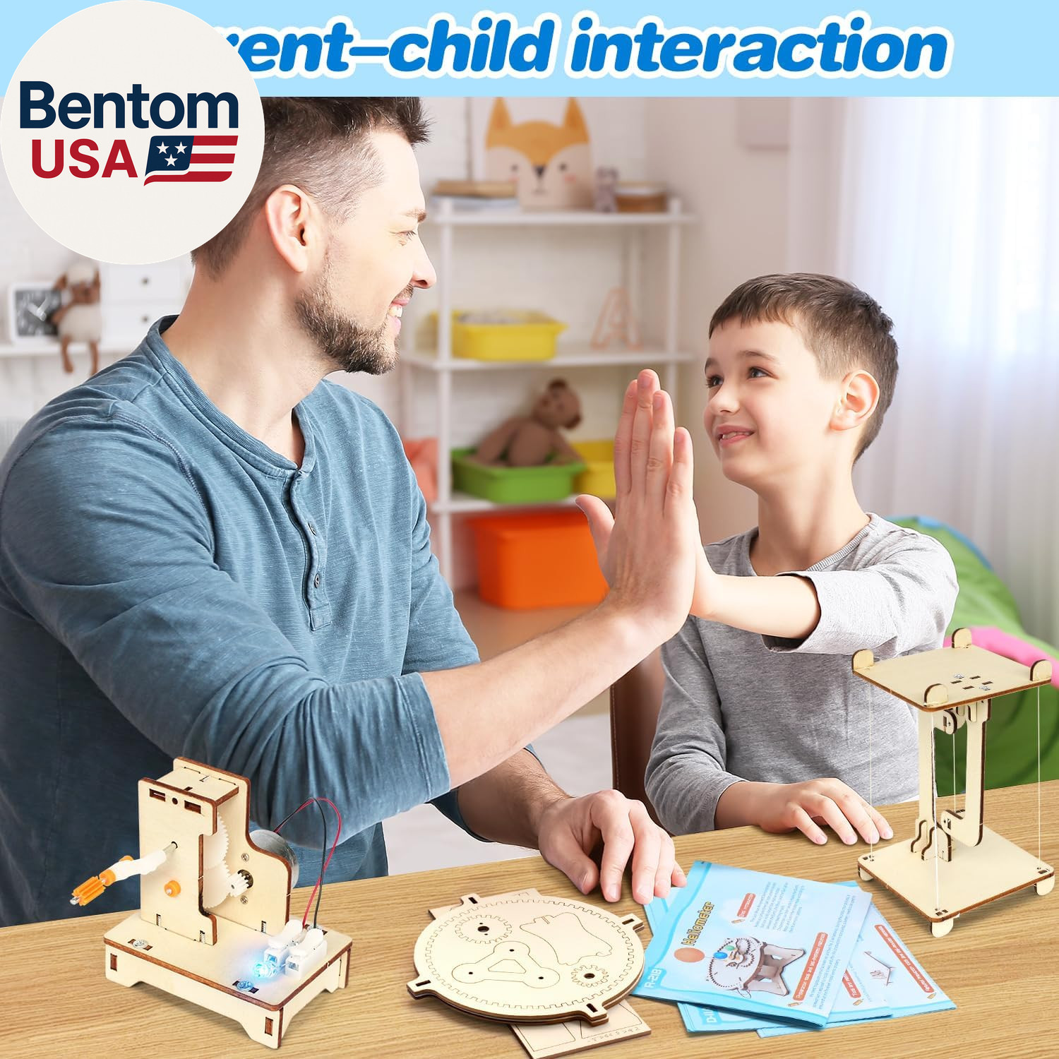 5 in 1 STEM Kits Projects for Kids, STEM Toys Crafts for Boys, Girls, Ages 8+, S
