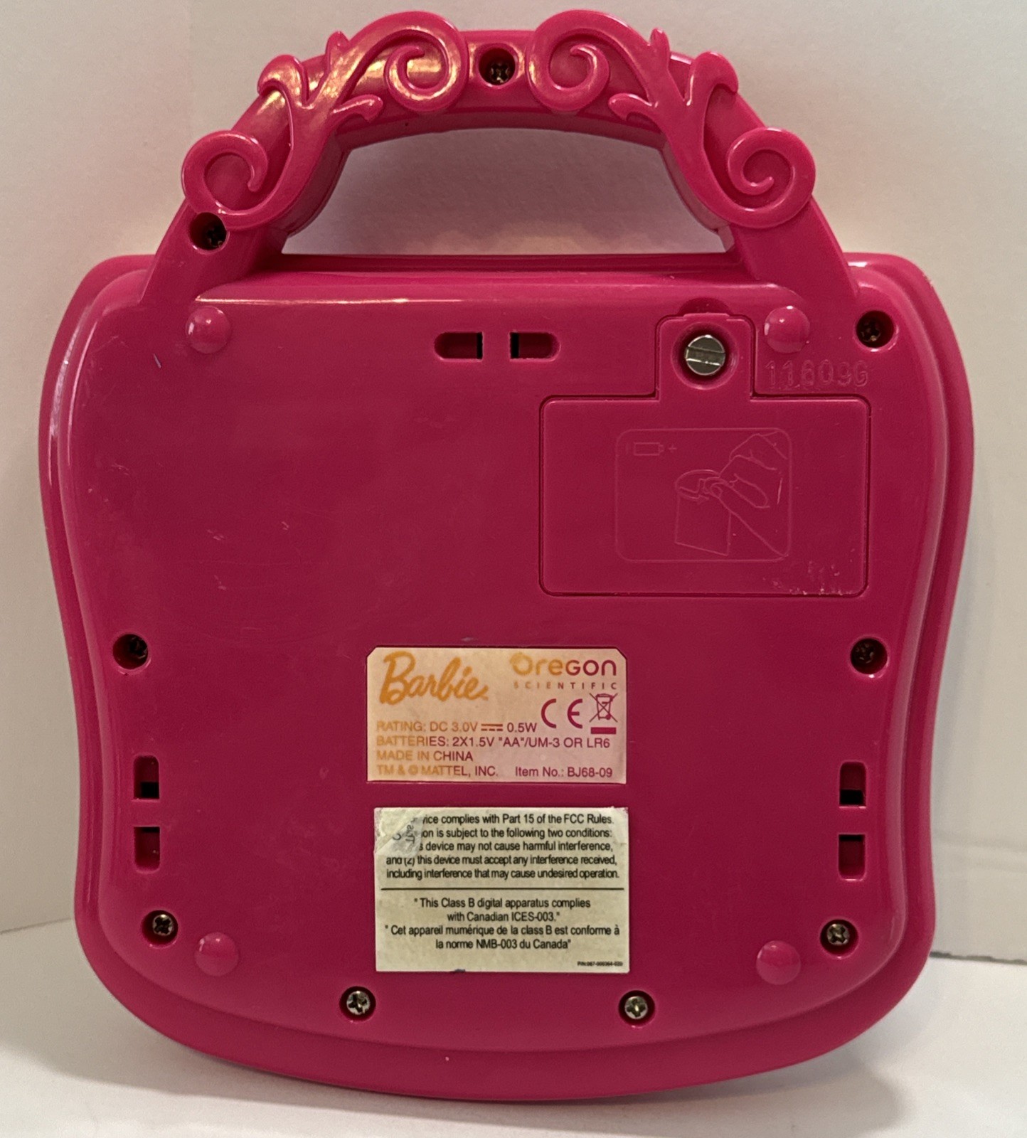 Barbie Little Learner Laptop 8 Programs Interactive Numbers & Letters – Works!