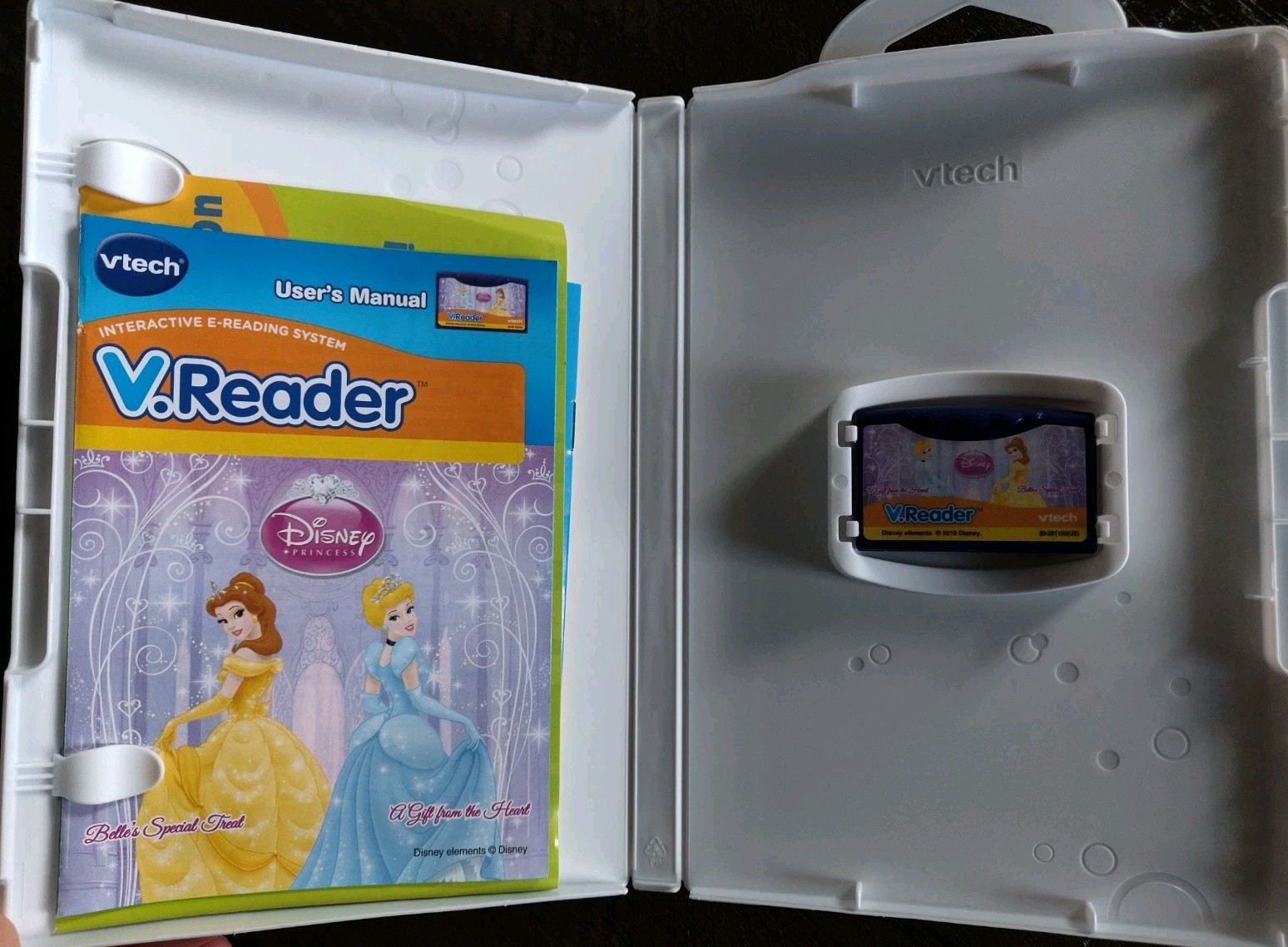 3 VTech V.Reader Toy Story 3 Disney Princess Tinkerbell E-Reading Cartridges