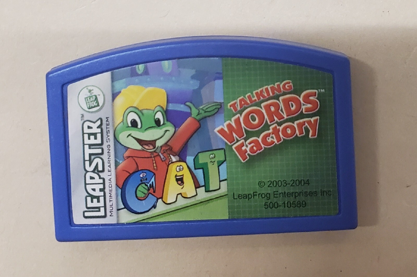 Leap Frog Leapster SPONGEBOB SQUAREPANTS SAVES THE DAY Game Cartridge