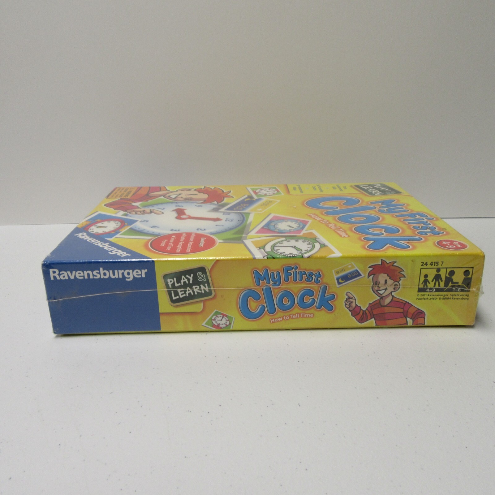 Ravensburger My First Clock – Learning Game of How to Tell Time – Complete