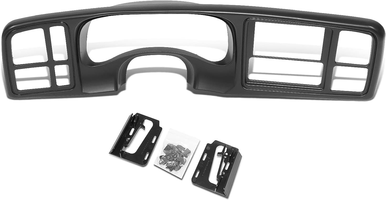 99-02 Escalade Silverado Suburban Tahoe Sierra Yukon Double Din Dash Bezel Cover