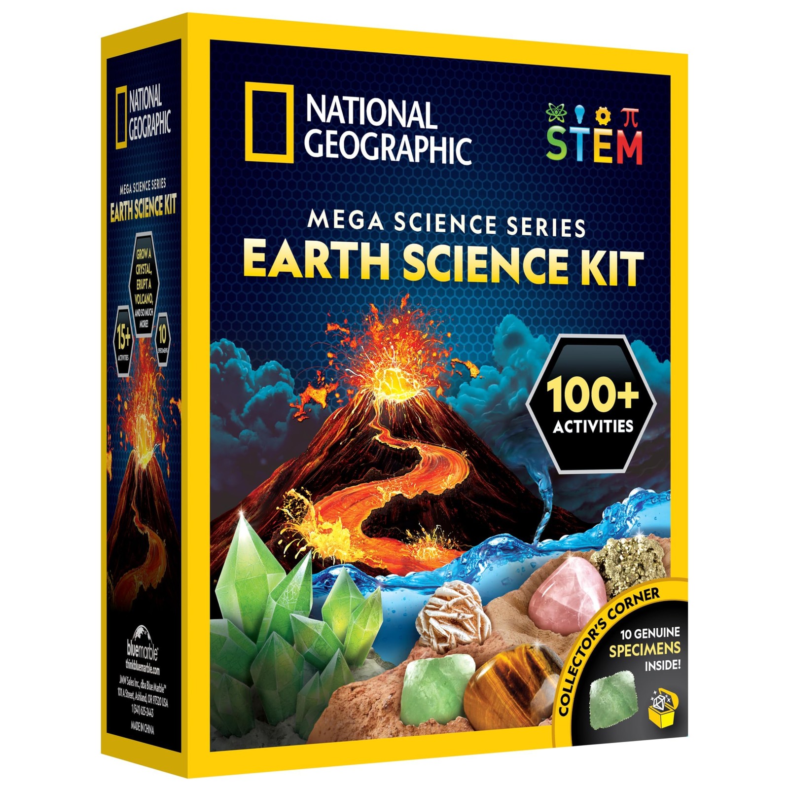 National Geographic Earth Science Kit – 100+ One Size, Multi