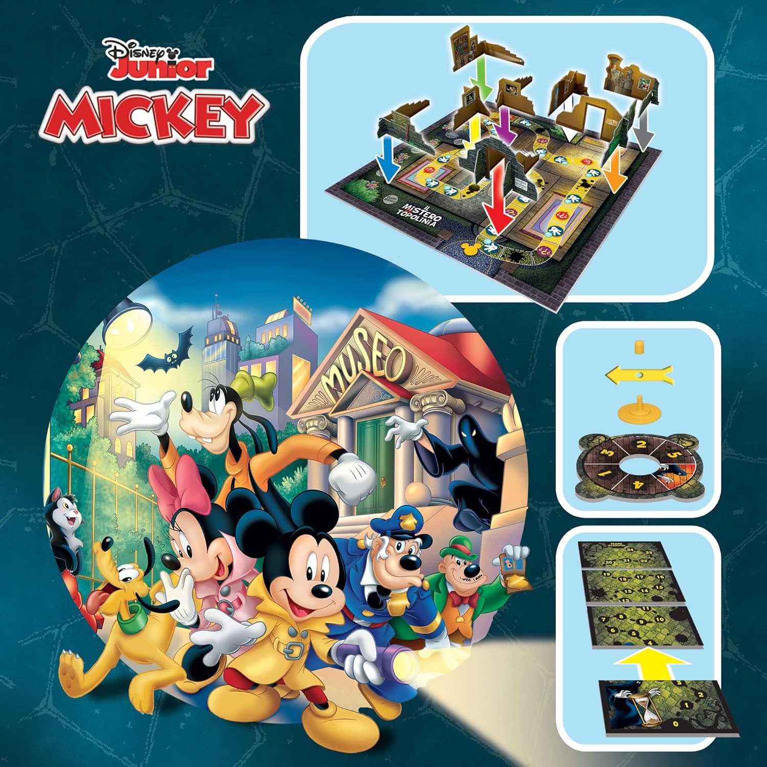 Lisciani Giochi – Disney The Mystery of Topoline, Boxed Society