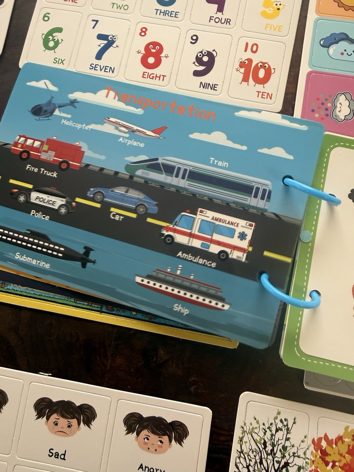 Montessori Preschool Learning Board Set