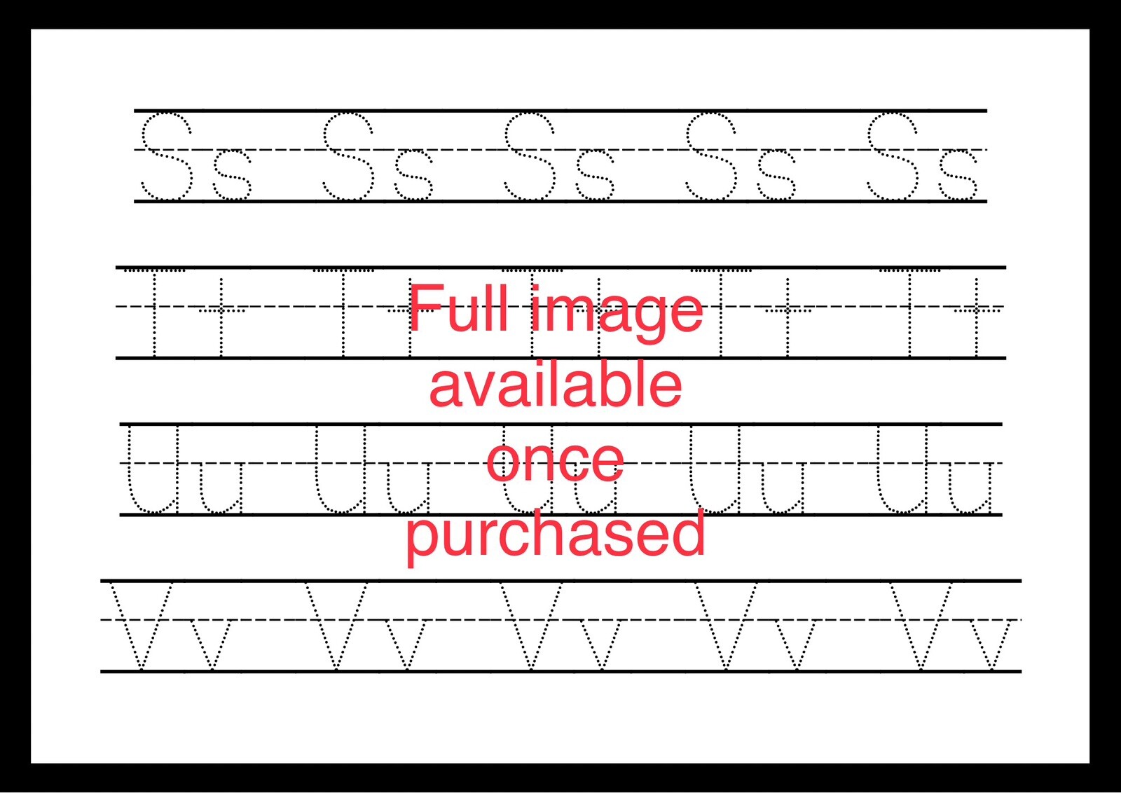 Learn English Alphabet Tracing | Digital Educational Worksheet | 7 Pages | A – Z