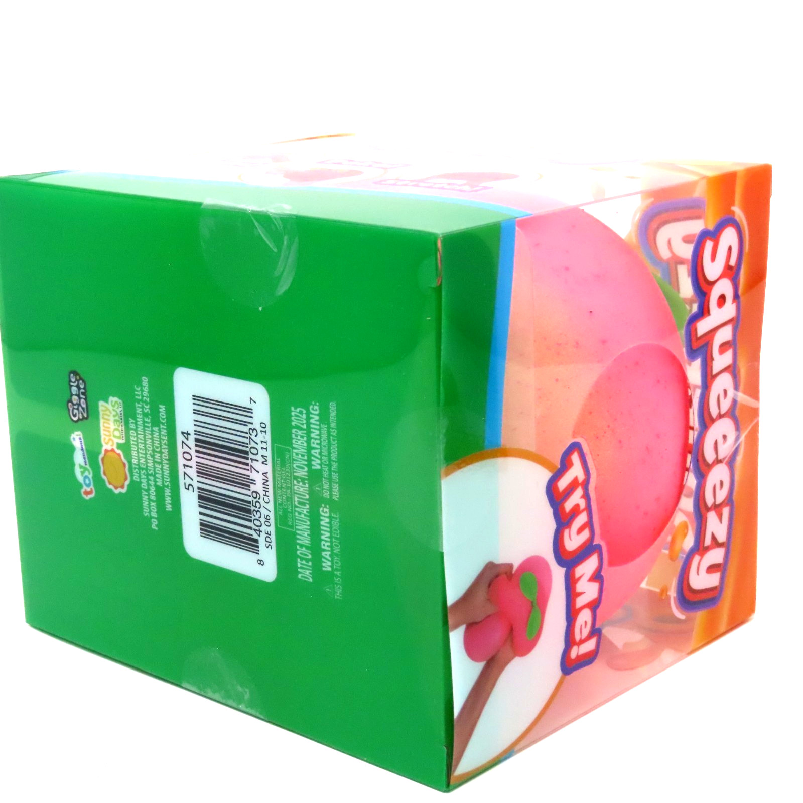 Sunny Days Jumbo Squeezy Peach Squishy Toy 🍑 Stress Relief Sensory Fidget NEW
