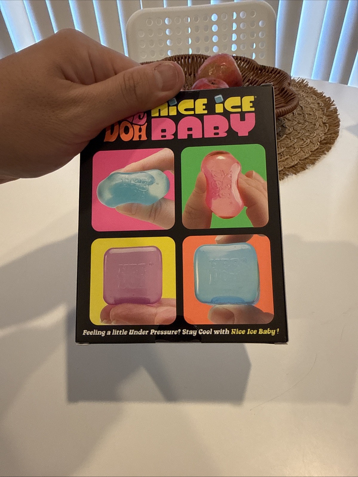 🔥NeeDoh Nice ICE Baby 4 pack, Set of 4 Nee Doh Mini Nice Cube BRAND NEW SEALED