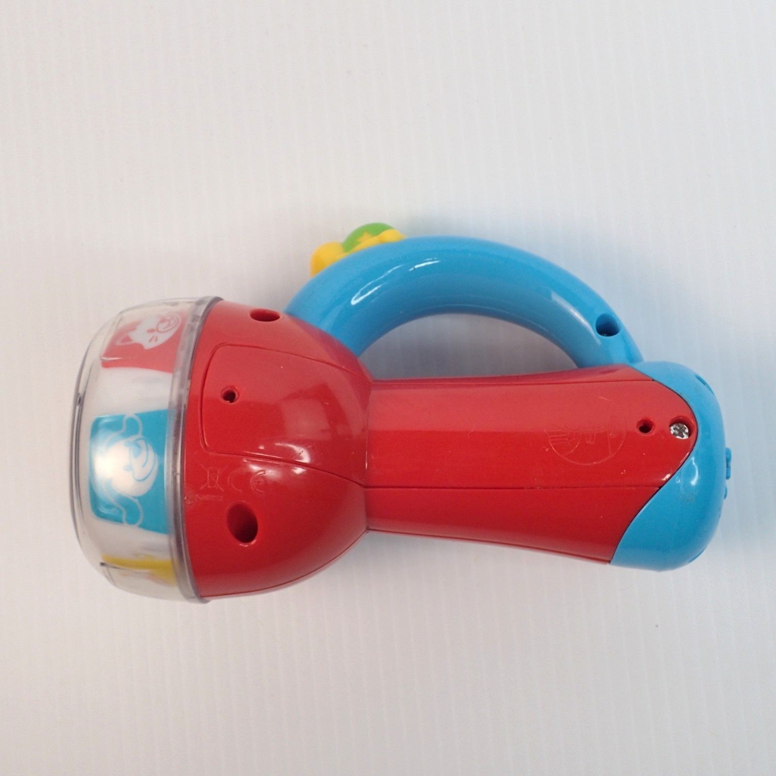 Vtech Spin And Learn Color Flashlight Music Educational Red & Blue
