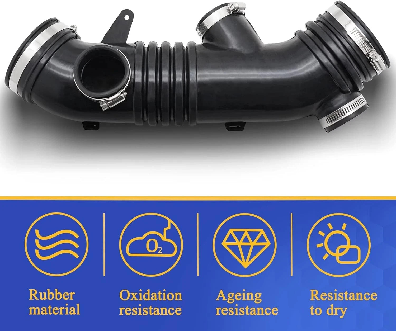 17881-62170 Air Cleaner Intake Hose Tube For 2001-2004 Toyota Tacoma