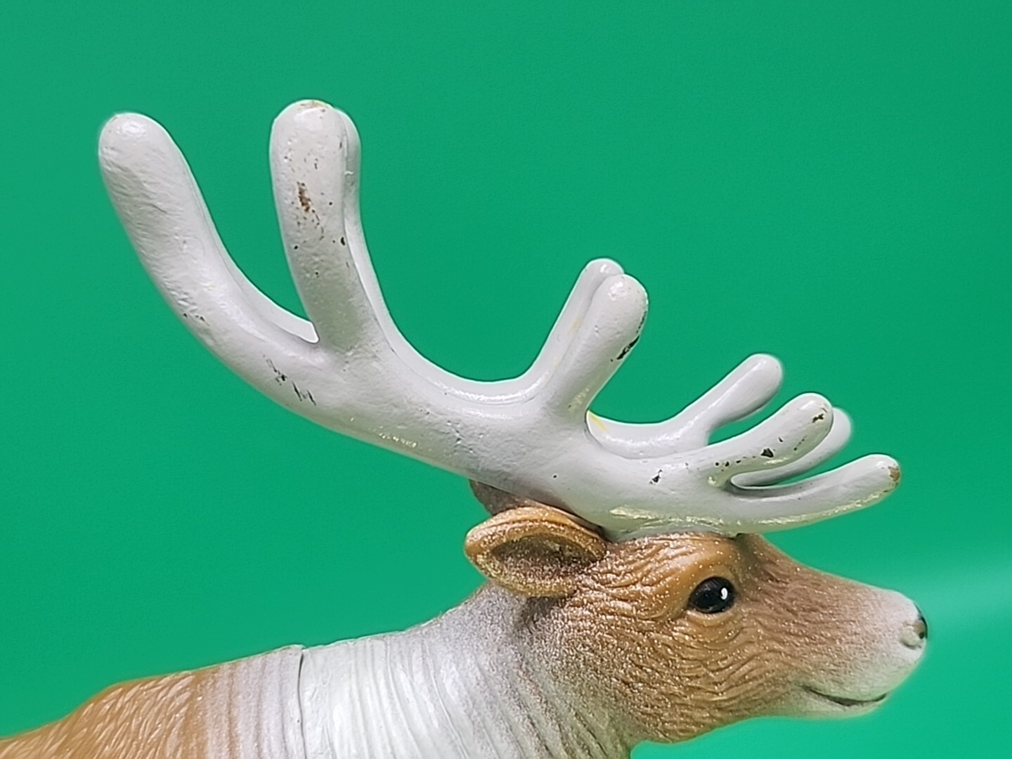 Reindeer & Polar Bear North Pole Alaska Wildlife Toy Animal Figure Lot Christmas