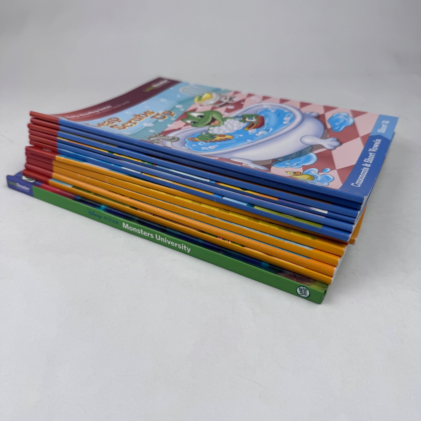 Leap Frog Leap Reader Books Lot of 12 Books Early Reading Series