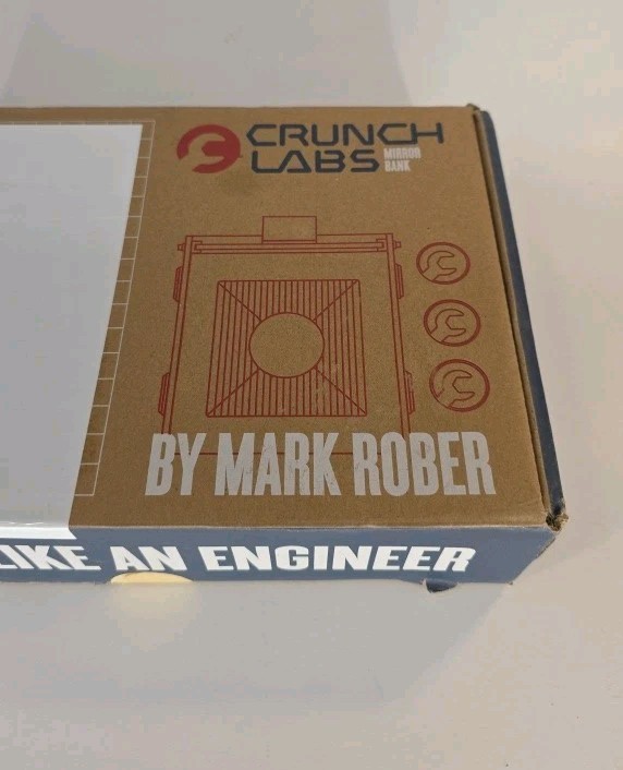 CrunchLabs Mirror Bank Build Box by Mark Rober – Open Box